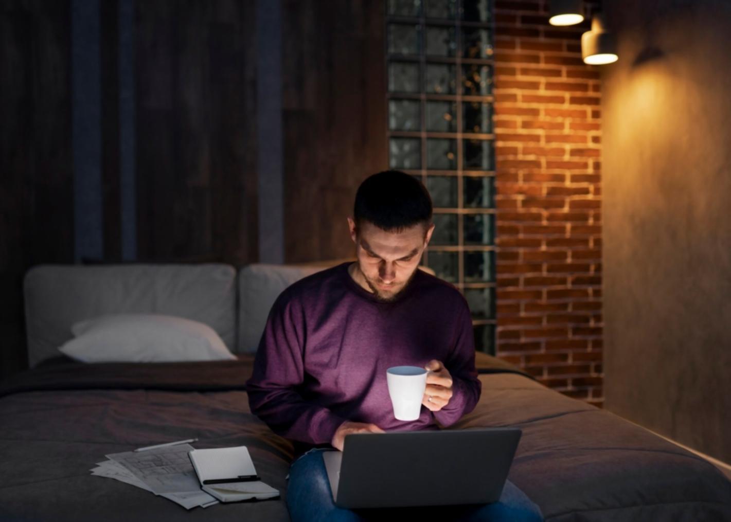 Financial review meeting discussing portfolio balance