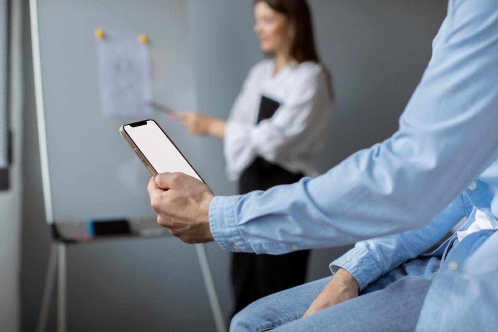 Family reviewing investment documents together at kitchen table
